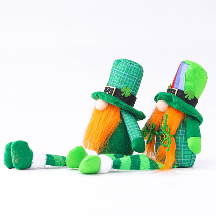 St. Patrick's Day Long-Leg Plush Dolls for Cheer