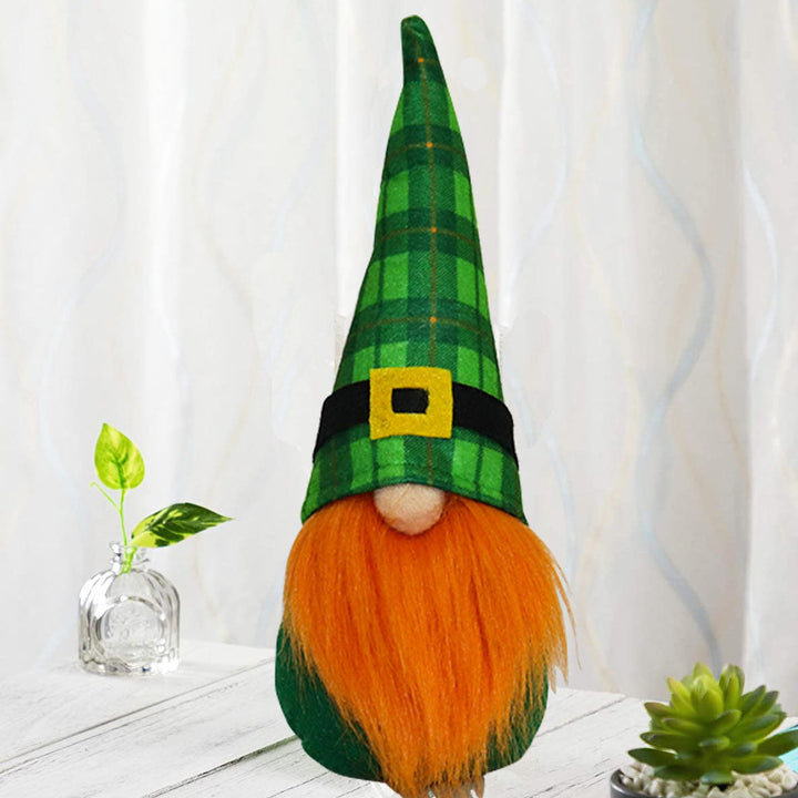 St. Patrick's Day Gnome Pair – Festive Tabletop Decor