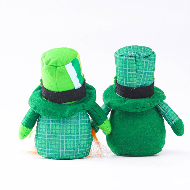St. Patrick's Day Long-Leg Plush Dolls for Cheer
