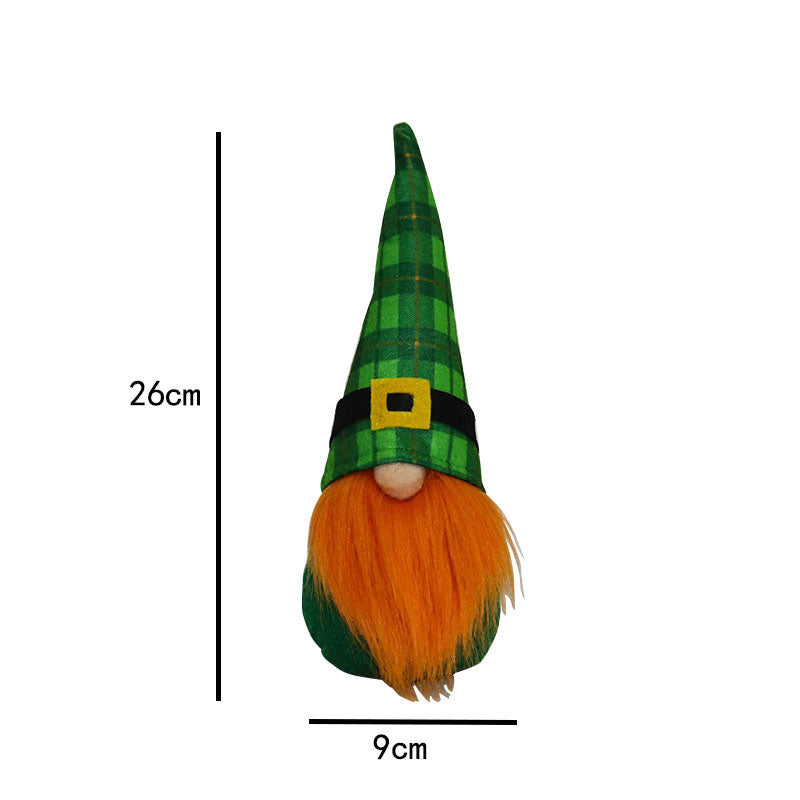 St. Patrick's Day Gnome Pair – Festive Tabletop Decor
