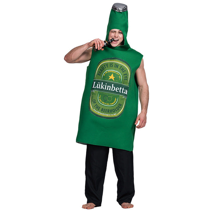 Beer Bottle Costume for Attention-Grabbing Party Fun