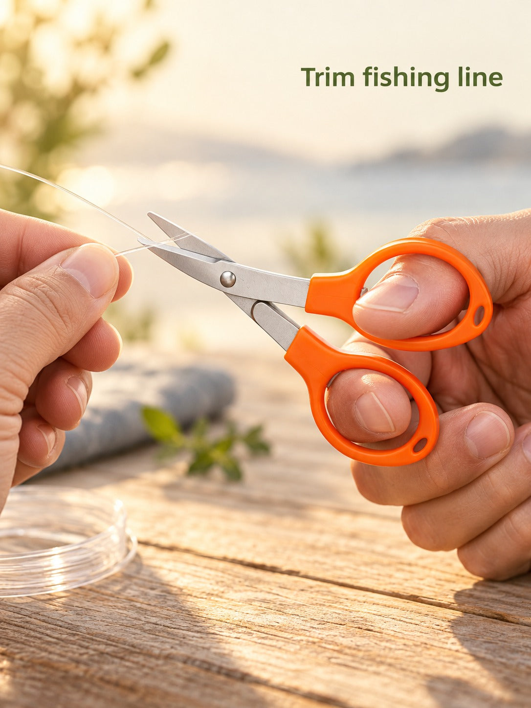 Folding Stainless Steel Fishing Scissors for Travel