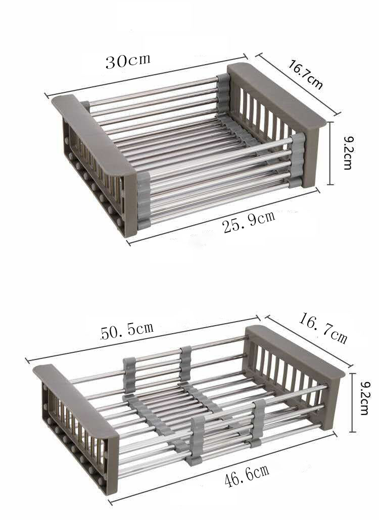 Adjustable Over Sink Drying Rack That Fits Your Sink