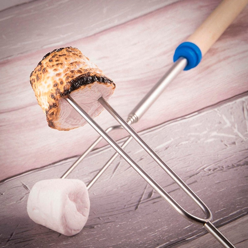 Extendable Stainless Steel Marshmallow Roasting Sticks