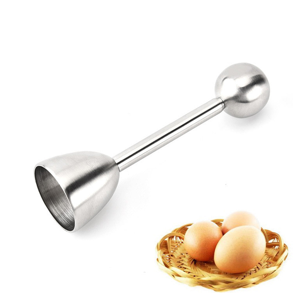 Stainless Steel Boiled Egg Topper Cutter for Clean Tops
