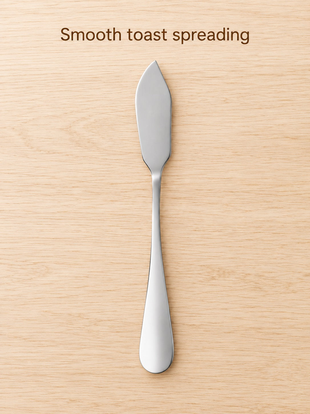 Stainless Steel Butter Knife for Smooth Toast Spreading