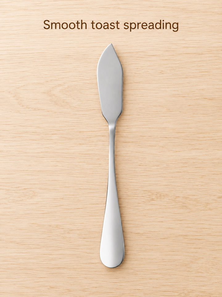 Stainless Steel Butter Knife for Smooth Toast Spreading