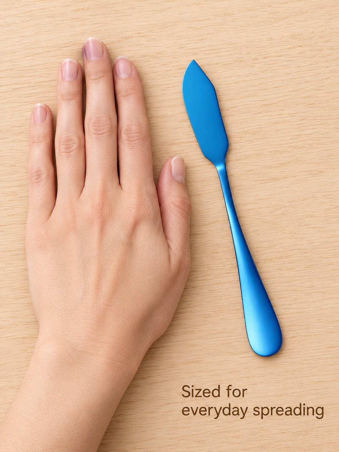 Stainless Steel Butter Knife for Smooth Toast Spreading