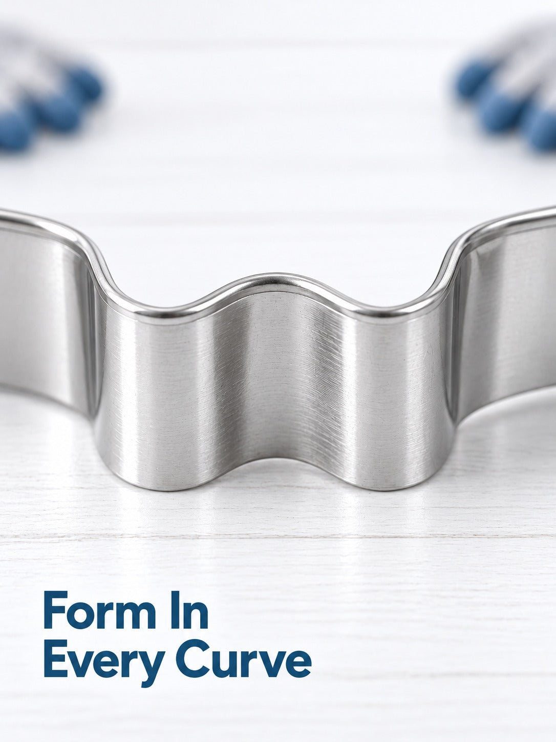 Stainless Steel Carnation Cookie Cutter Set, 3 Piece