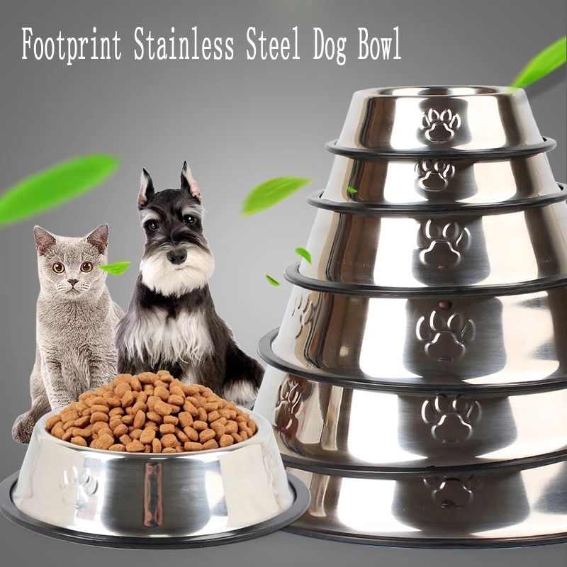 Stainless Steel Dog Bowl for Stable, Easy-Clean Meals