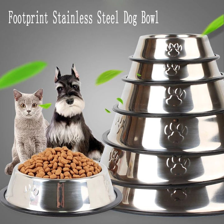 Stainless Steel Dog Bowl for Stable, Easy-Clean Meals