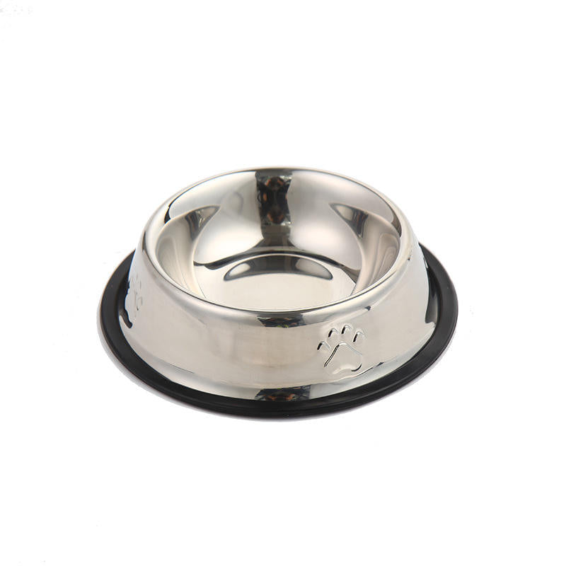 Stainless Steel Dog Bowl for Stable, Easy-Clean Meals