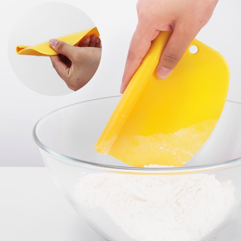 Stainless Steel Dough Scraper with Measurement Guide