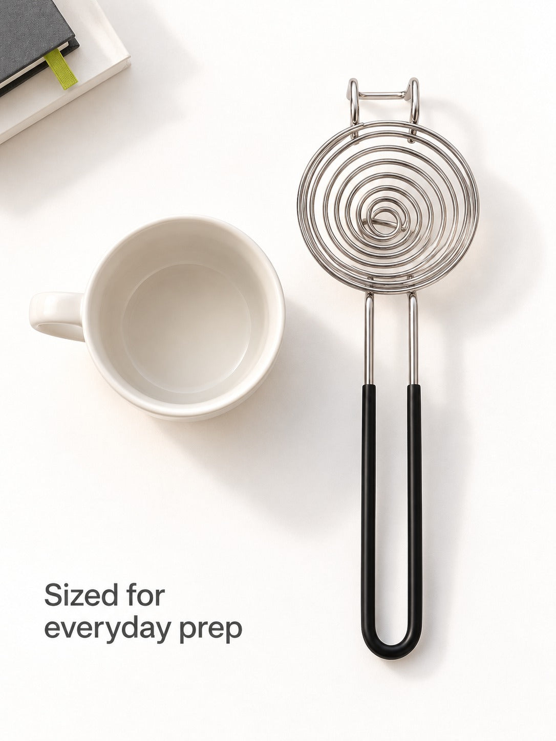 Stainless Steel Egg Separator for Clean, Intact Yolks