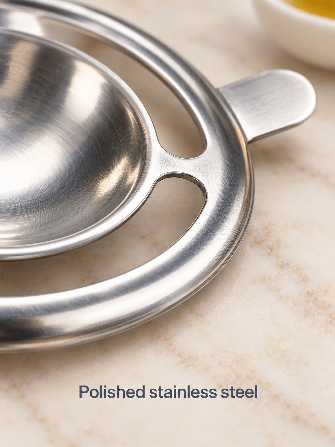 Stainless Steel Egg White Separator for Whole Yolks