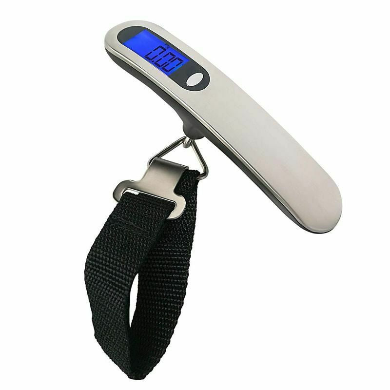 Portable Digital Luggage Scale: Weigh Bags to 50 kg
