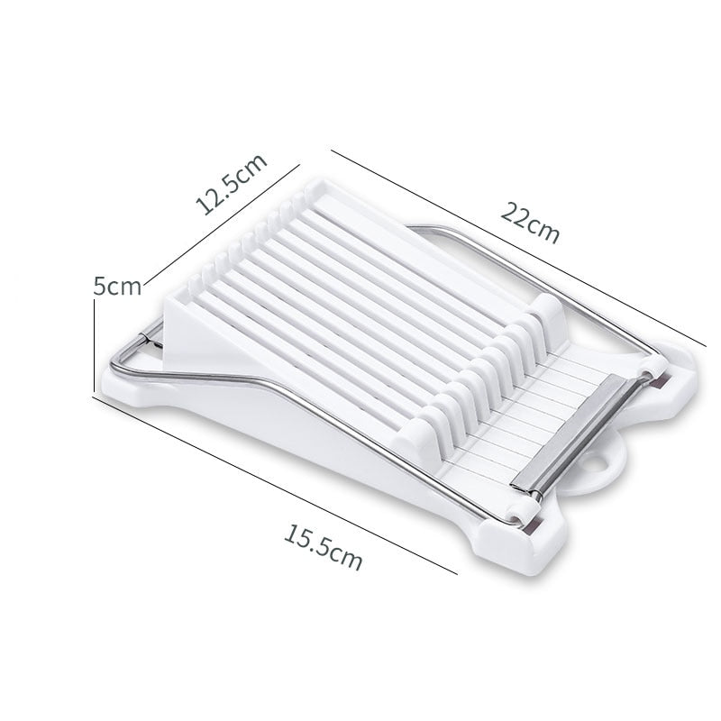 Stainless Steel Egg Slicer for Luncheon Meat and Fruit