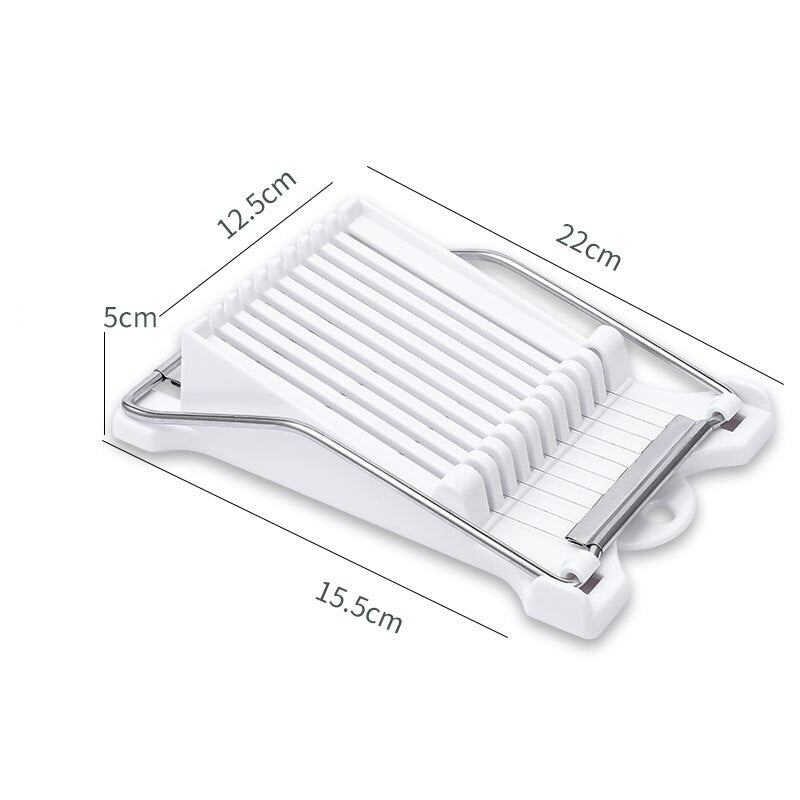 Stainless Steel Egg Slicer for Luncheon Meat and Fruit