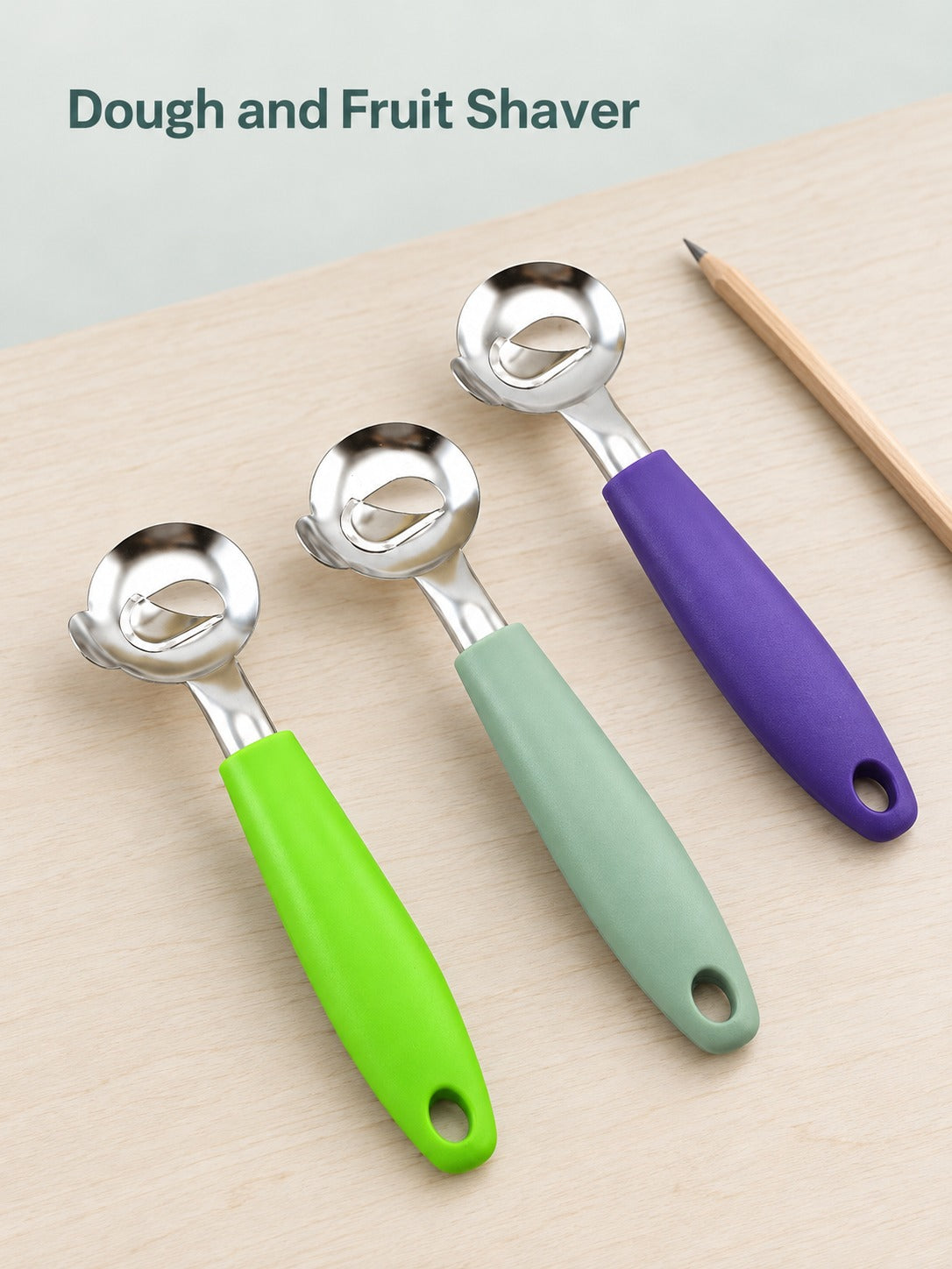 Stainless Steel Noodle Knife for Shaving Dough and Fruit
