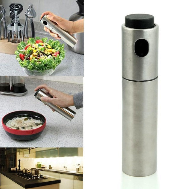 Stainless Steel Oil Sprayer for Measured, Even Cooking