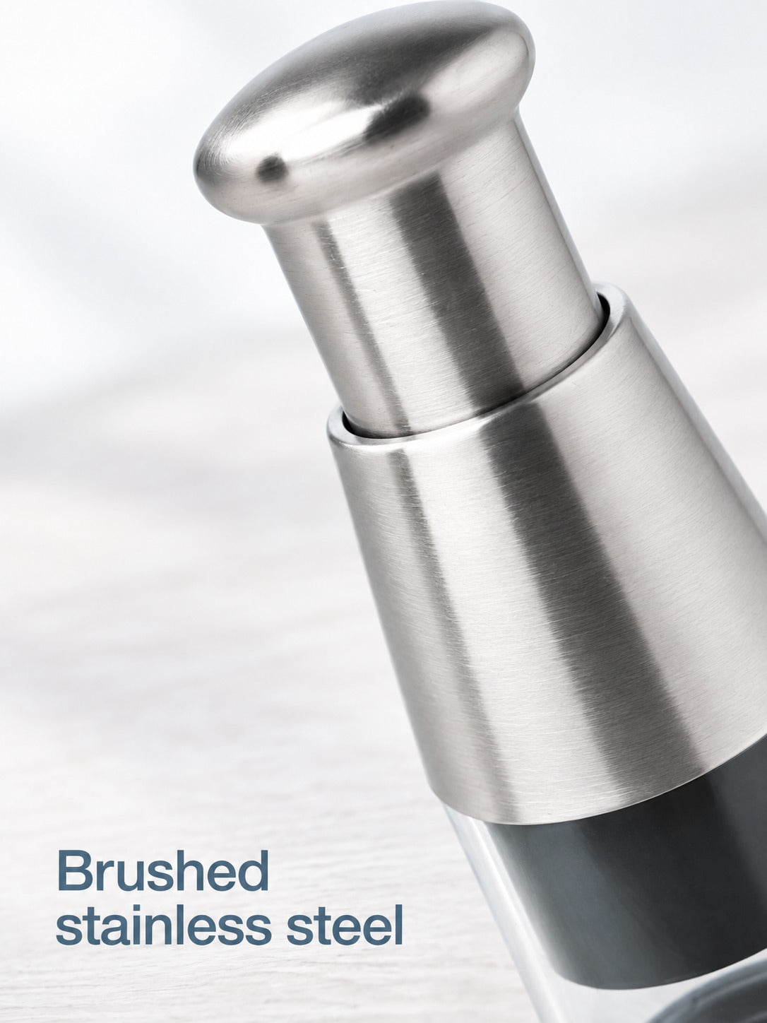 Stainless Steel Garlic Press and Onion Chopper for Dicing
