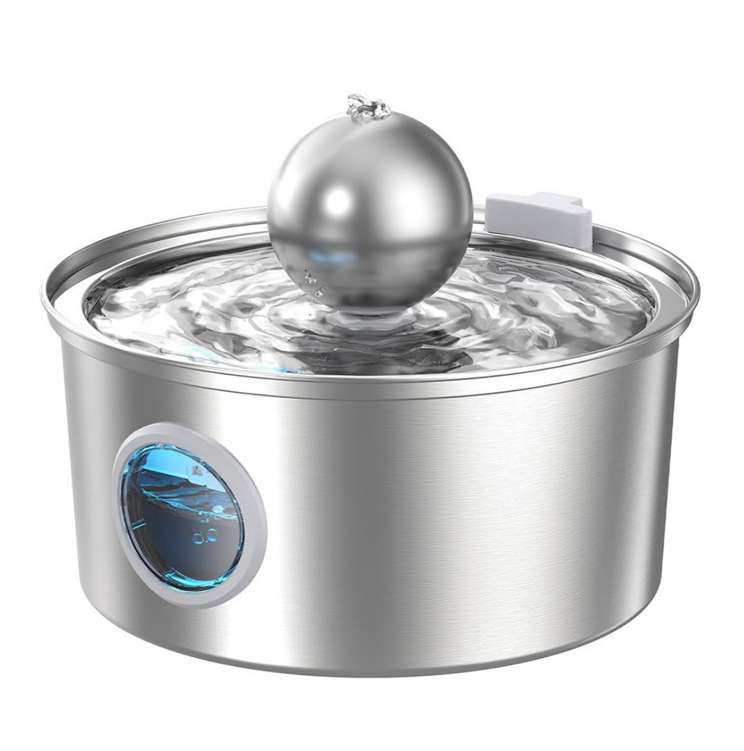 Stainless Steel Pet Water Fountain for Fresher Flow