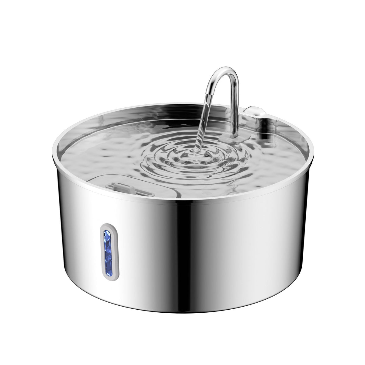 Stainless Steel Pet Water Fountain for Fresh, Clean Flow