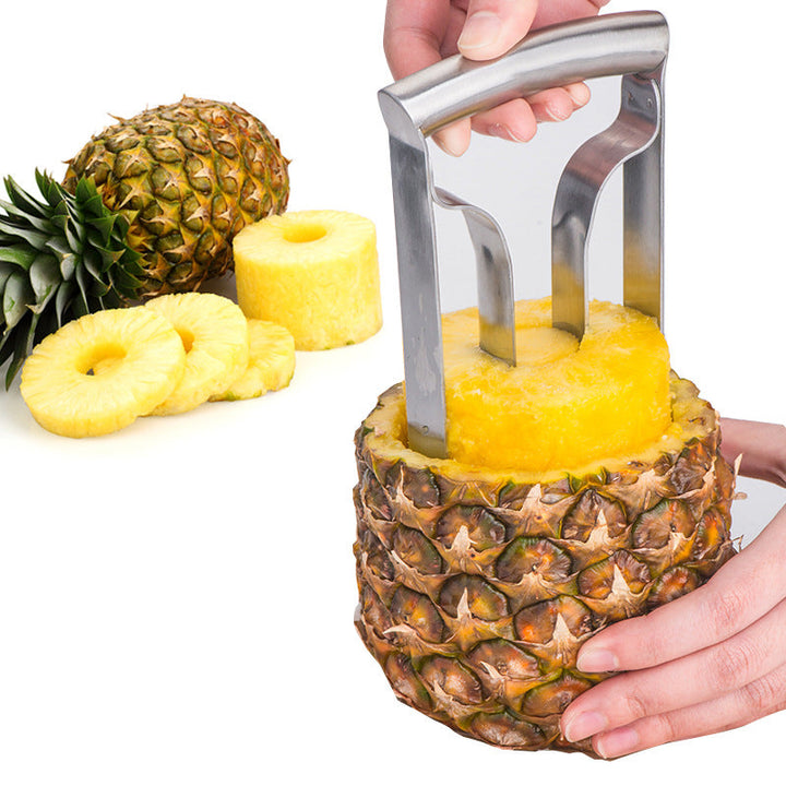 Stainless Steel Pineapple Corer: Peel and Core Fast
