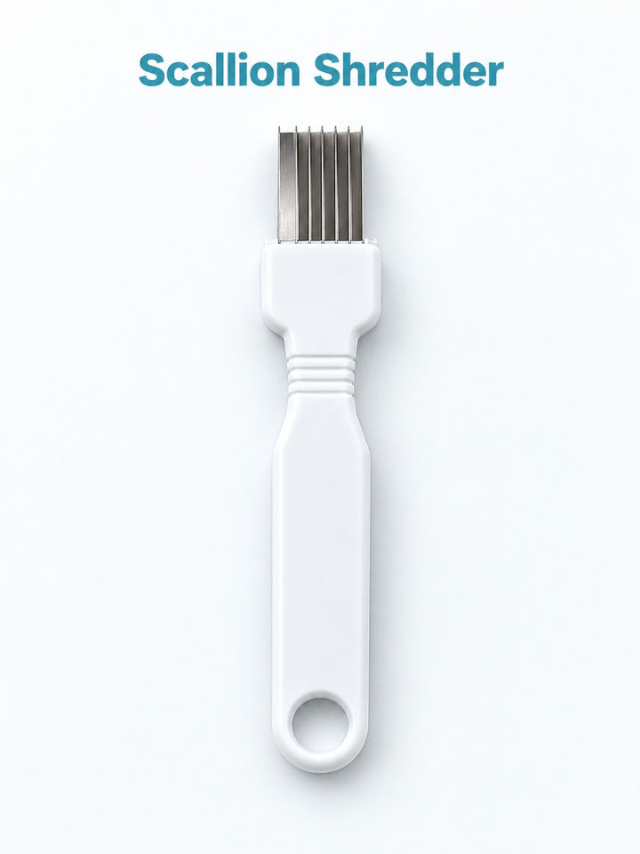 Stainless Steel Scallion Shredder for Fine Garnish