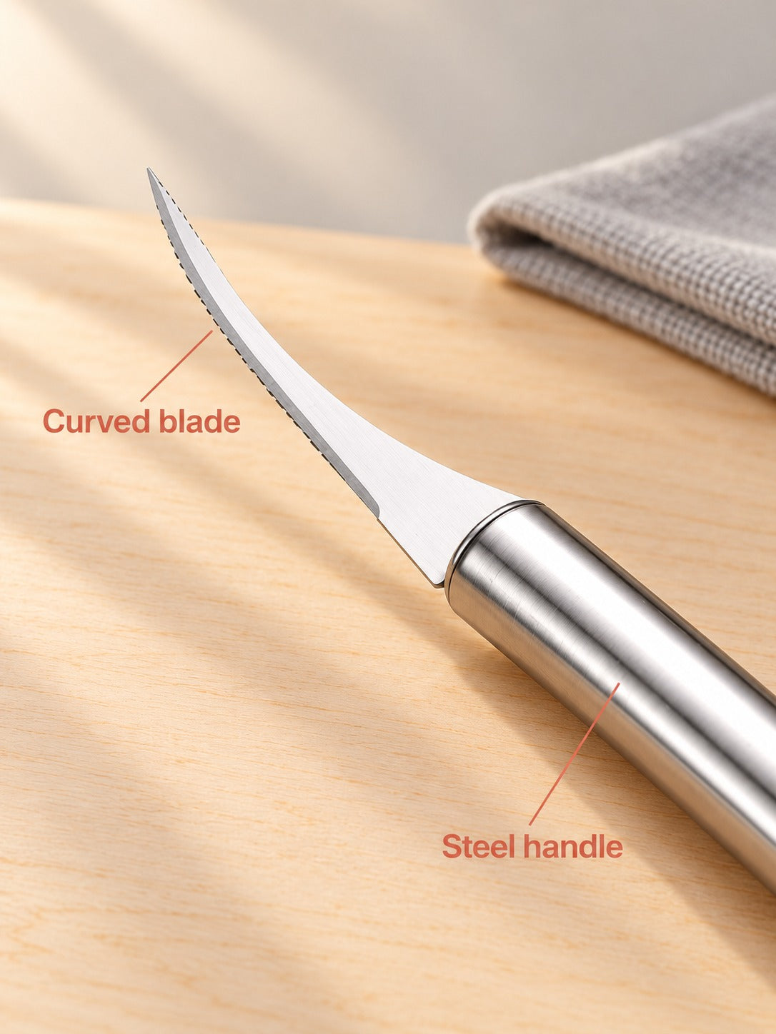 Stainless Steel Shrimp Deveiner Knife for Home Cooks