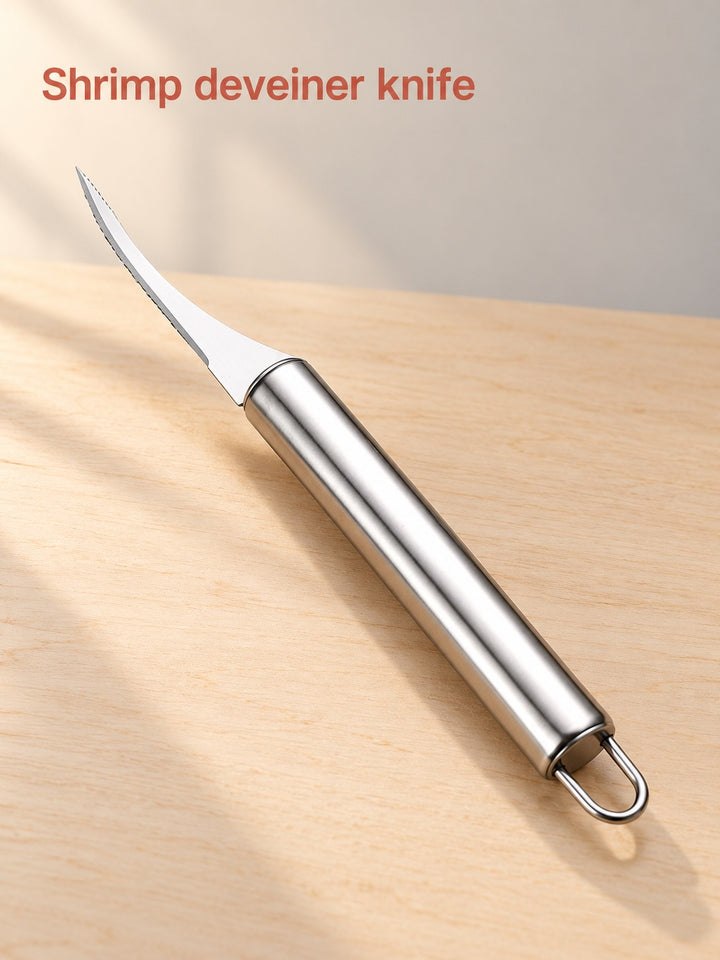Stainless Steel Shrimp Deveiner Knife for Home Cooks