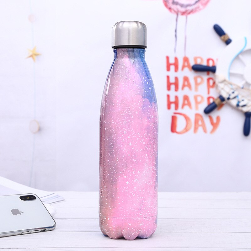 Stainless Steel Insulated Water Bottle 500ml Printed