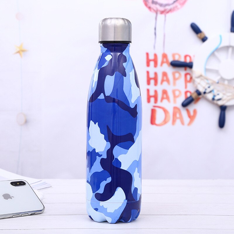 Stainless Steel Insulated Water Bottle 500ml Printed