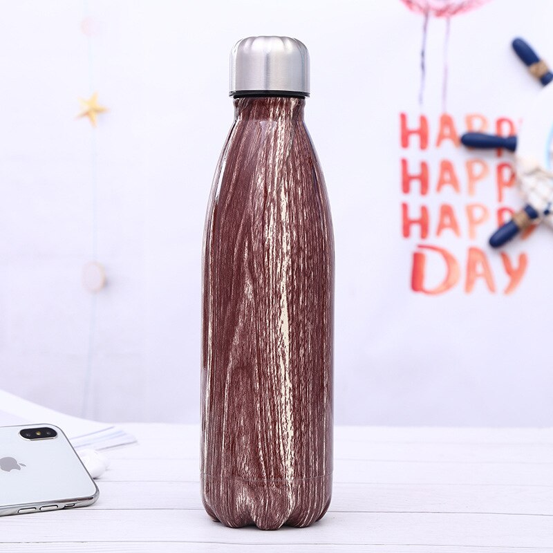 Stainless Steel Insulated Water Bottle 500ml Printed