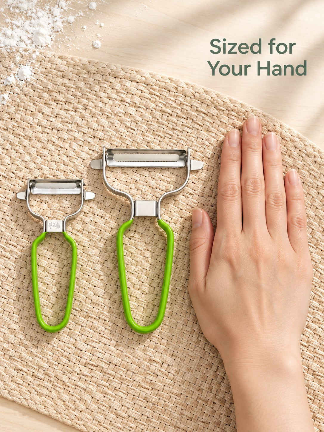 Stainless Steel Vegetable Peeler for Potatoes & Carrots