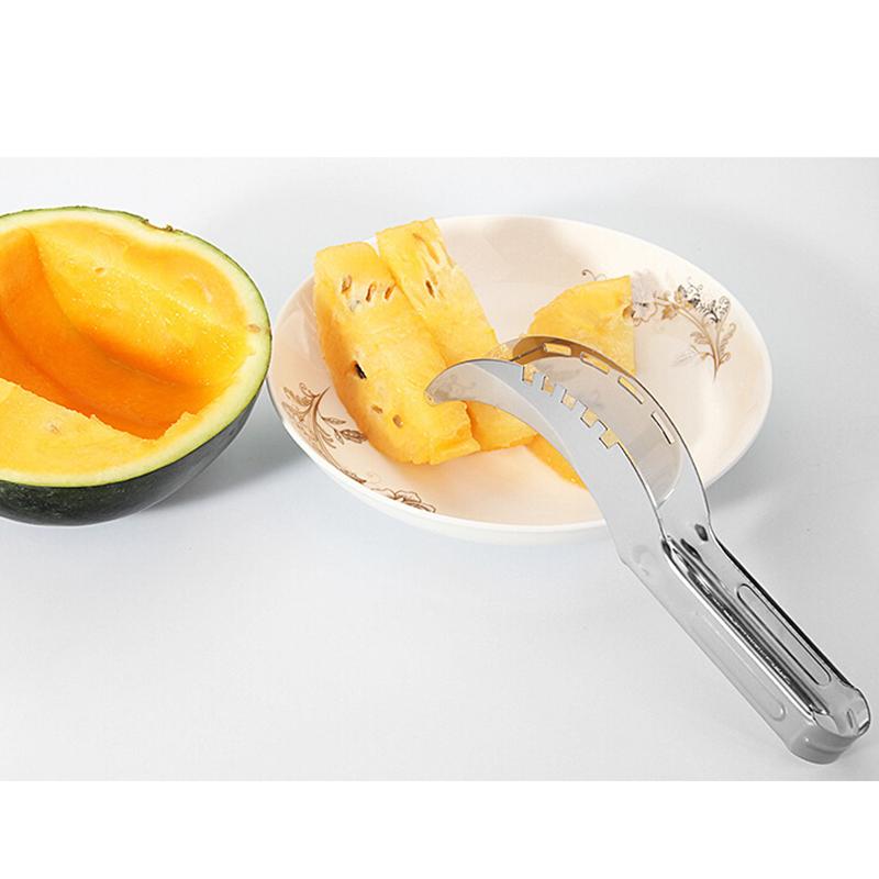 Stainless Steel Watermelon Slicer Tool for Clean Wedges