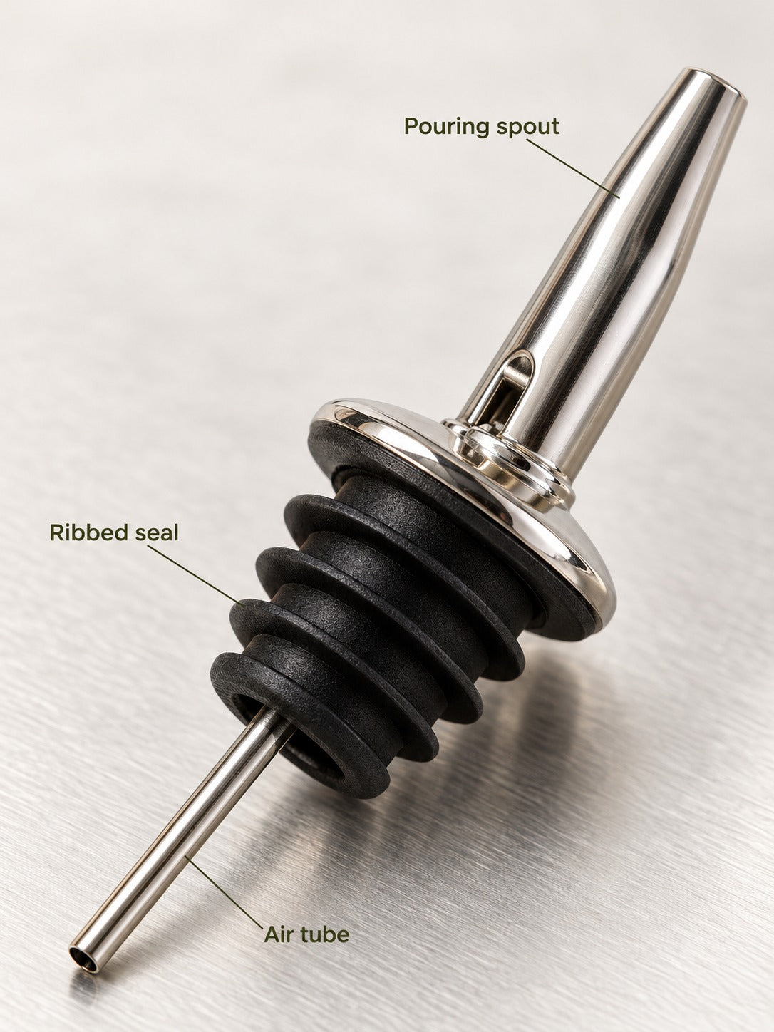 Stainless Steel Wine Pourer Stopper: Drip-Free Pouring