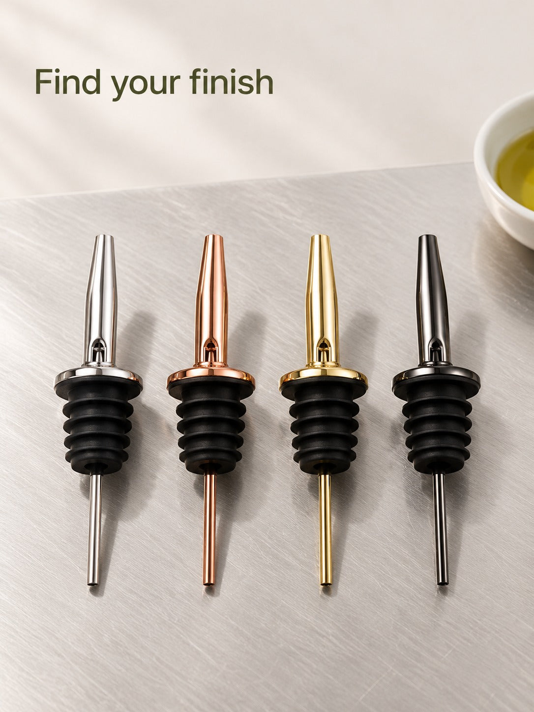 Stainless Steel Wine Pourer Stopper: Drip-Free Pouring