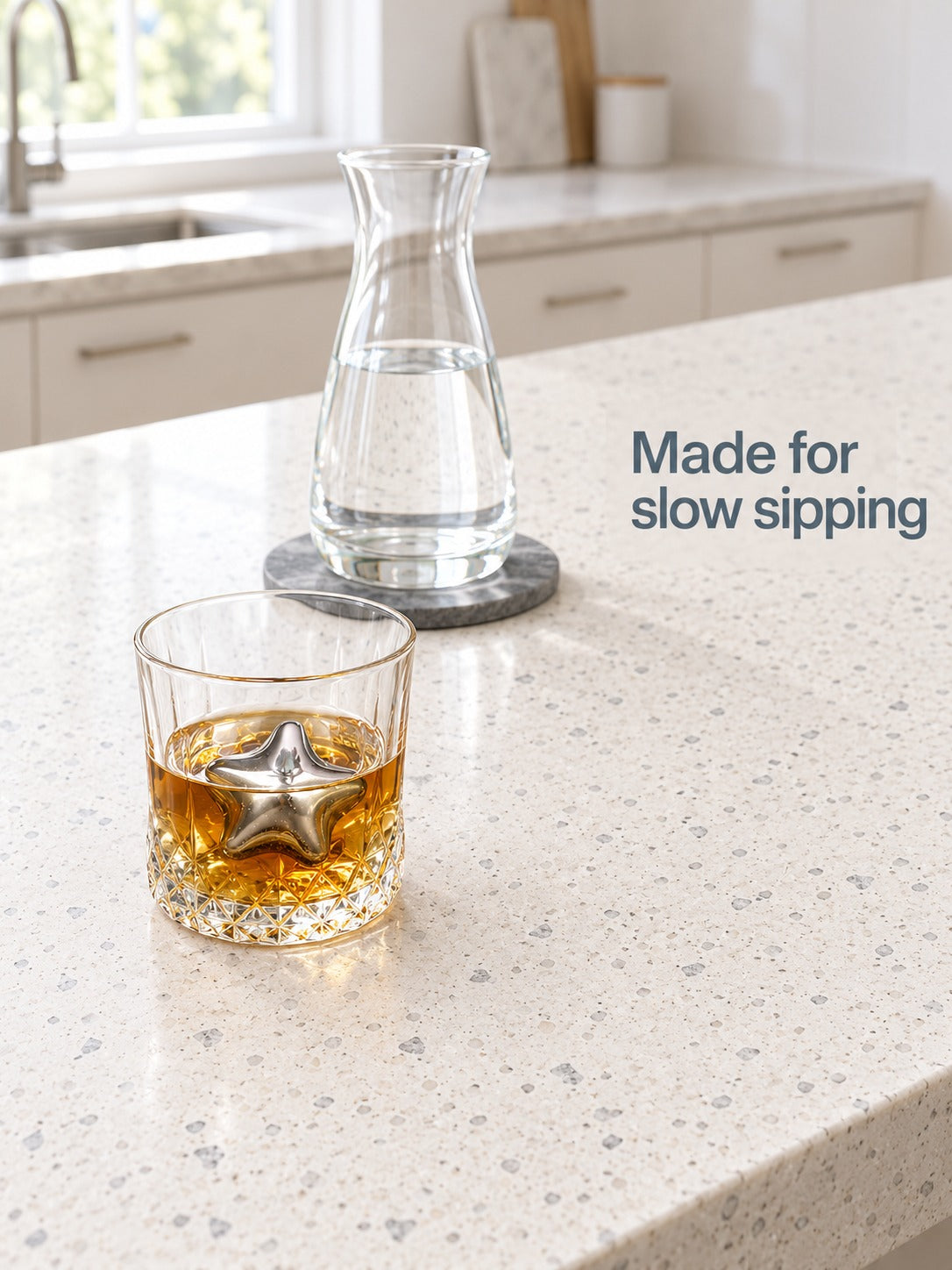 Stainless Whiskey Ice Stones Set: Chill Without Dilution