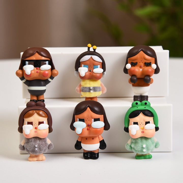 Crying Baby Pendant Figures for Whimsical DIY Decor