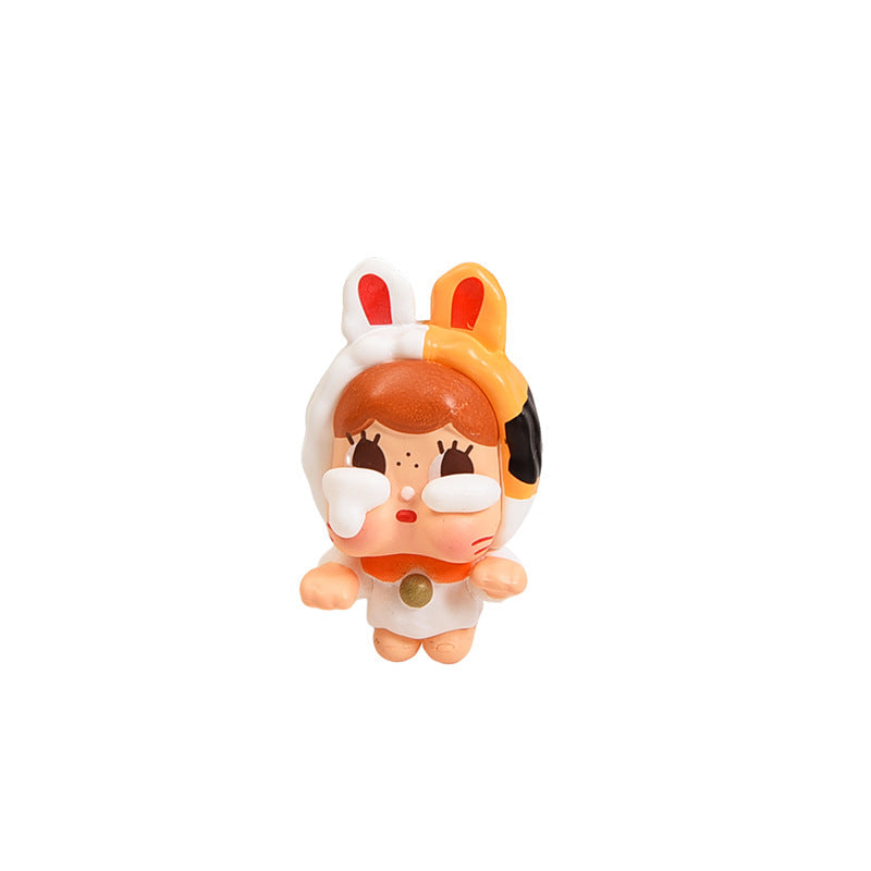 Crying Baby Pendant Figures for Whimsical DIY Decor