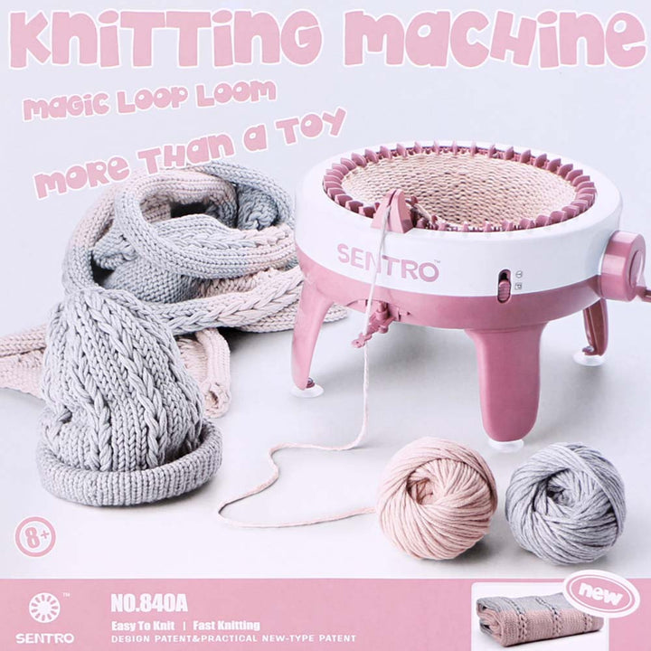40-Needle Knitting Machine for Fast, Easy Projects
