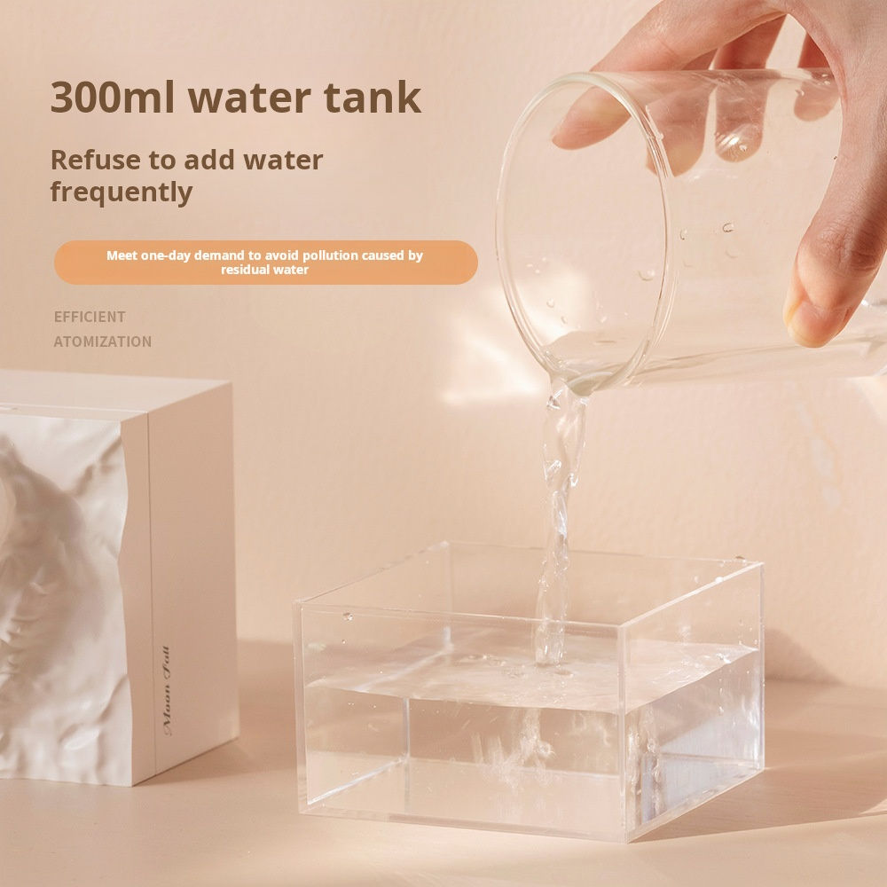 Moon Mountain Humidifier with Night Light for Bedroom
