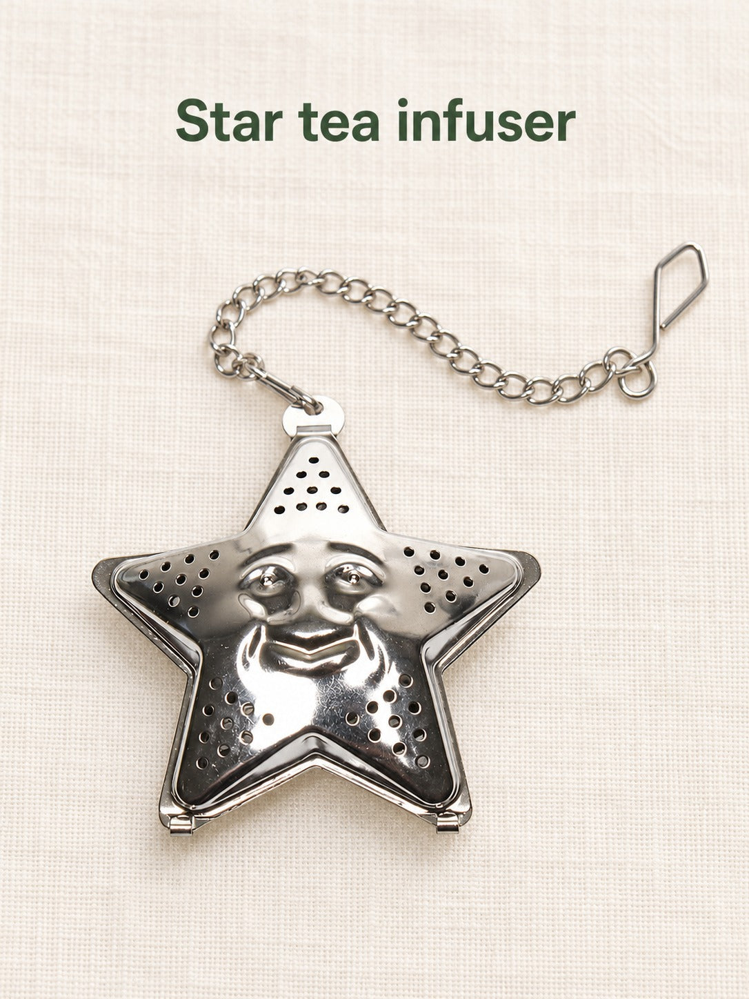 Star Tea Infuser Stainless Steel Loose Leaf Tea Strainer