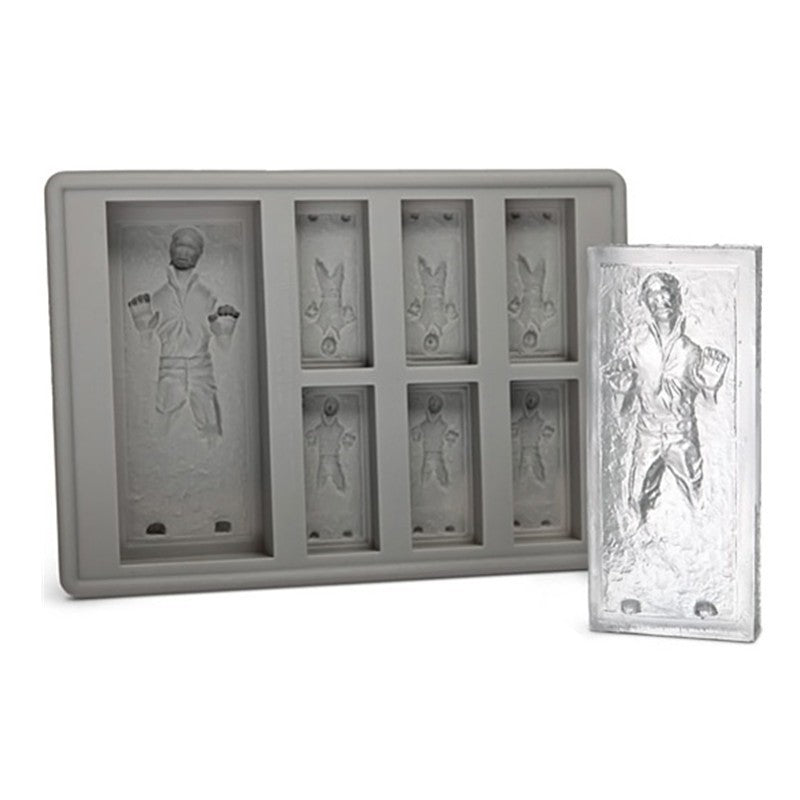 Han Solo Carbonite Ice Mold Tray, Star Wars Silicone Cubes