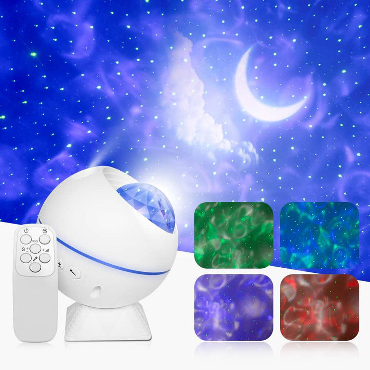 Starry Sky Projector Lamp for Bedroom & Car Night Light
