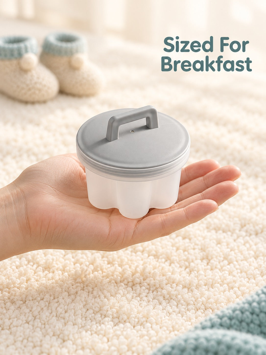Steamed Egg Mold Set for Kids, Heart Star Flower Shapes