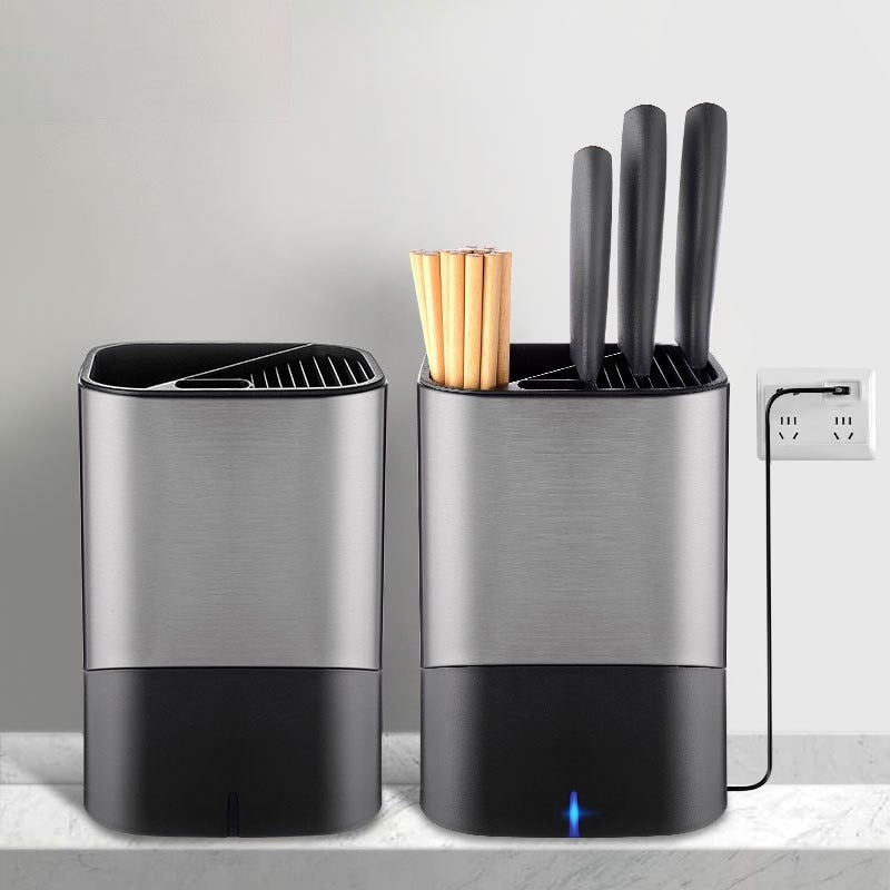 UV Knife Holder Sterilizer That Stores Your Knives