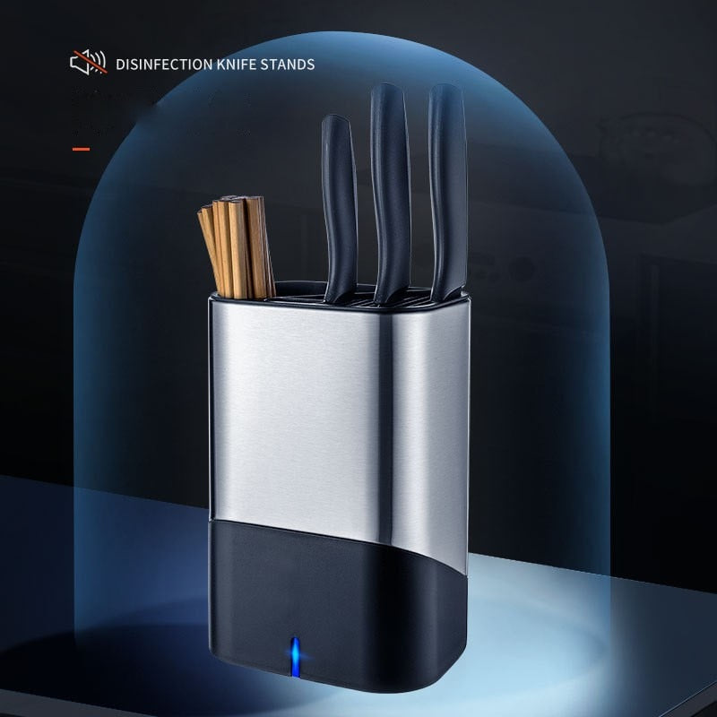 UV Knife Holder Sterilizer That Stores Your Knives