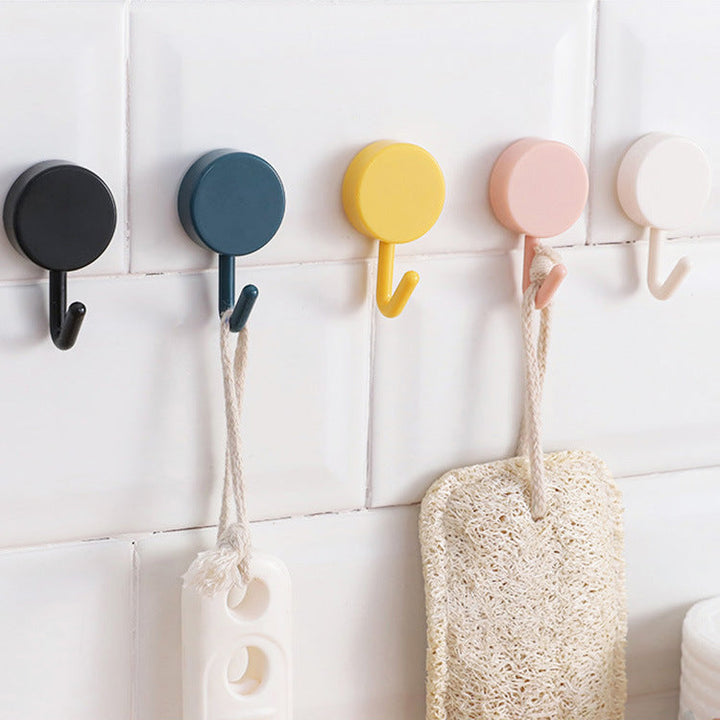 Punch-Free Sticky Wall Hooks for Renters & Small Spaces